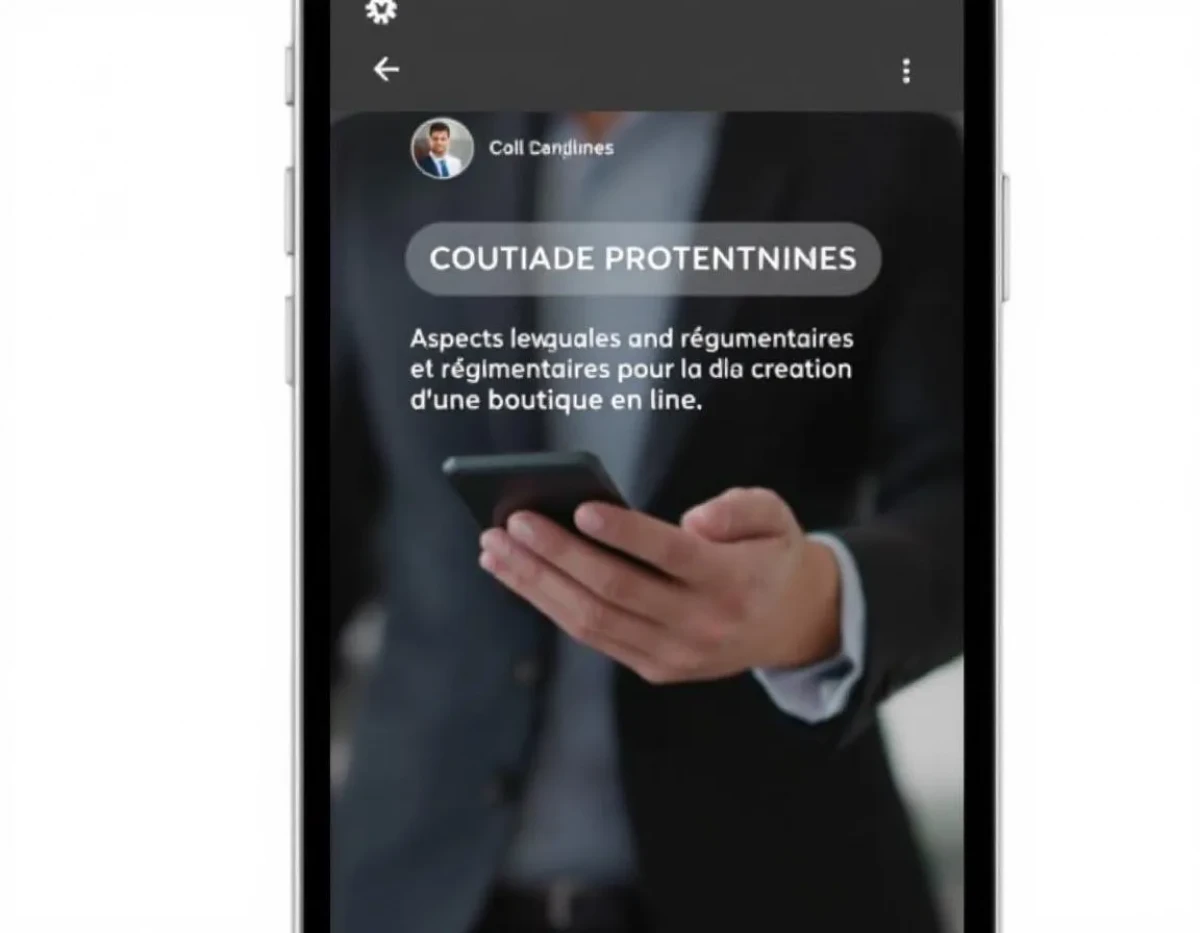 Aspects juridiques et réglementaires pour la création d'une boutique en ligne