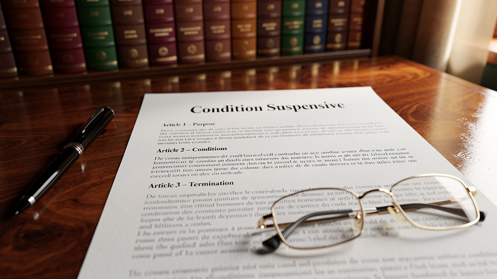 Condition suspensive définition : qui en bénéficie vraiment